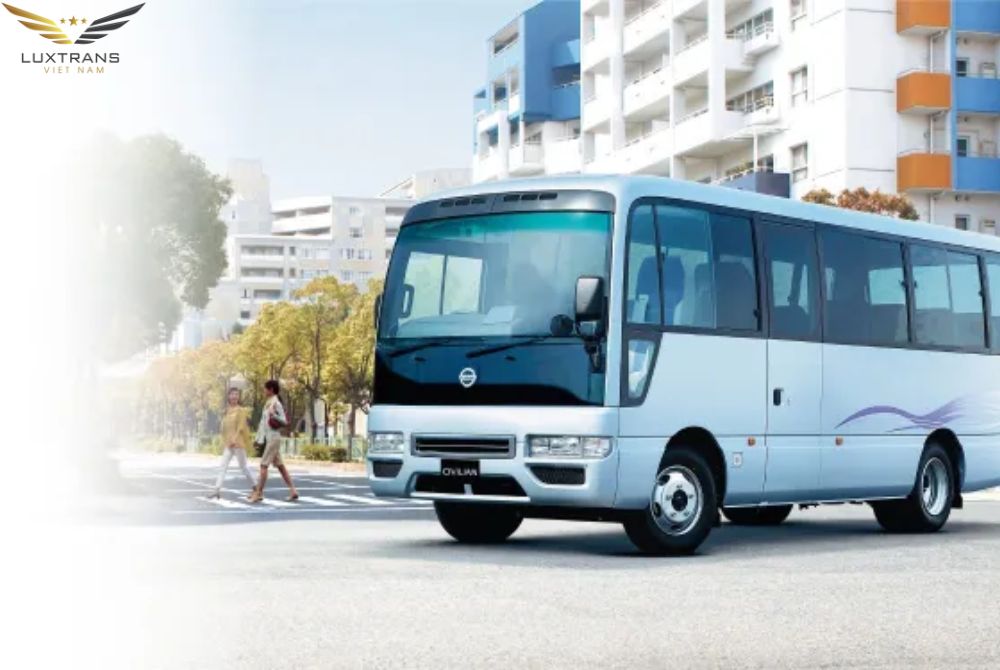 Xe du lịch Nissan Coaster 24 chỗ