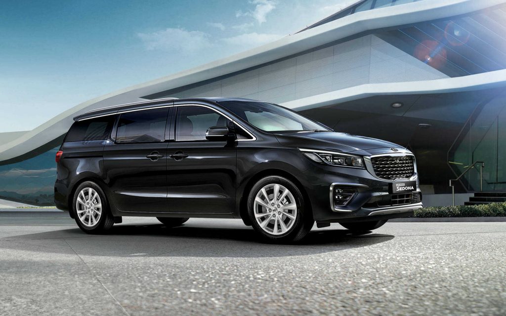 Kia Sedona với những tiện ích hiện đại